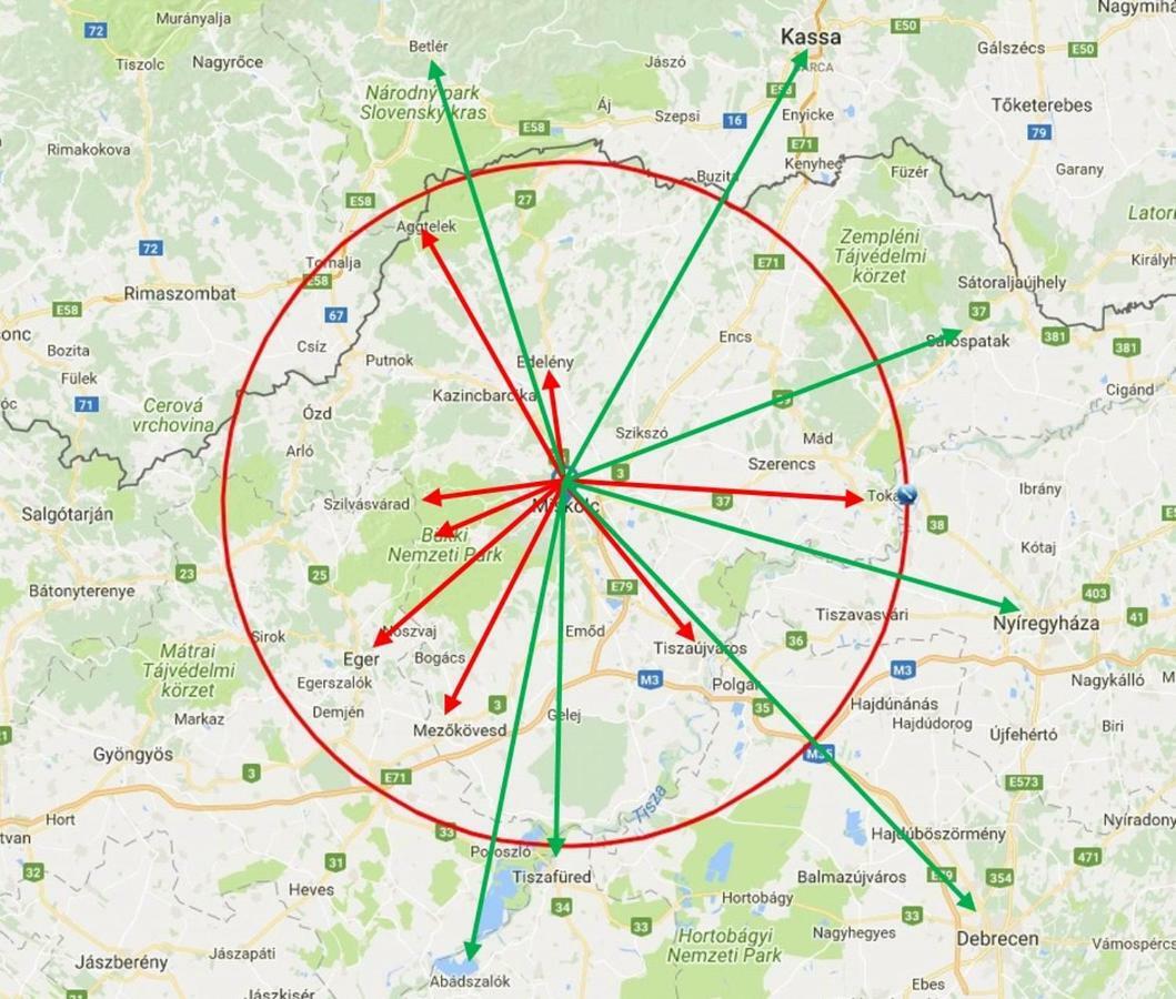 Smart Szallas Apartman Miskolc Esterno foto
